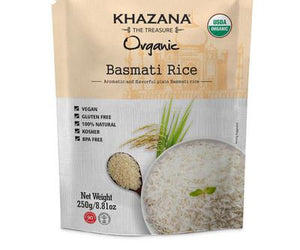 Khazana: Rice Basmati Rte, 8.81 Oz