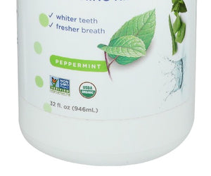 Essential Oxygen: Organic Mouthwash Peppermint, 32 Oz