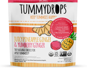 Tummydrops: Usda Organic Tropical Ginger Variety Bag, 33 Pc