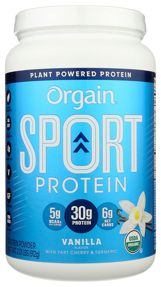 Orgain: Vanilla Sport Protein Powder, 2.01 Lb