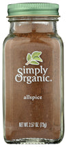 Simply Organic: Allspice, 2.57 Oz