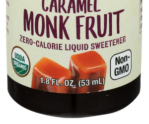 Now: Organic Caramel Monk Fruit, 1.8 Oz
