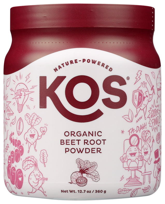 Kos: Organic Beet Root Powder, 12.7 Oz