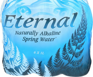 Eternal: Naturally Alkaline Spring Water 6 Count, 202.8 Fo