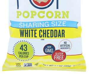 Skinny Pop: Popcorn White Cheddar Sharing Size, 6.7 Oz