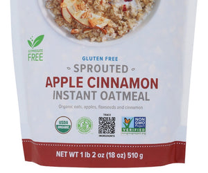 One Degree: Oatmeal Instnt Apple Cinn, 18 Oz
