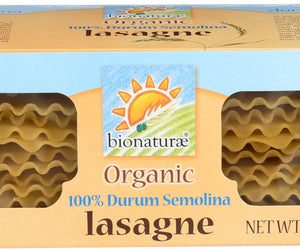 Bionaturae: 100 Percent Organic Durum Semolina Lasagne, 12 Oz