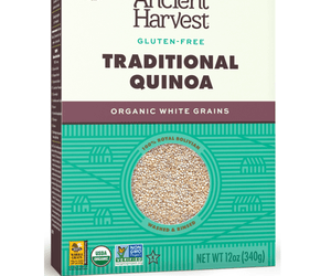 Ancient Harvest Organic Quinoa - With Sea Salt - Case Of 12 - 8 Oz - RubertOrganics
