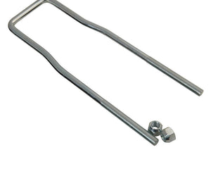 C.E. Smith Spare Tire Carrier w-Lug Nuts - 12" - RubertOrganics