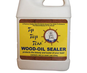 Tip Top Teak Wood Oil Sealer - Quart