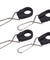 Sea-Dog Nylon Flagpole Pennant Mounts & Stainless Clips - Pair