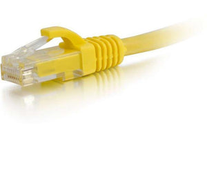 C2G-10ft Cat6 Snagless Unshielded (UTP) Network Patch Cable - Yellow - RubertOrganics