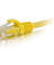 C2G-10ft Cat6 Snagless Unshielded (UTP) Network Patch Cable - Yellow - RubertOrganics