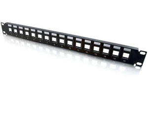 C2G 16-Port Blank Keystone-Multimedia Patch Panel - RubertOrganics