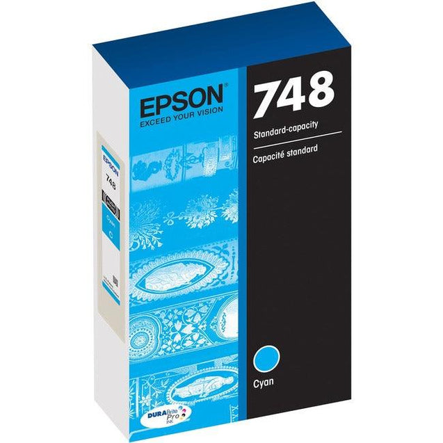 Epson DURABrite Pro 748 Ink Cartridge - Cyan - RubertOrganics