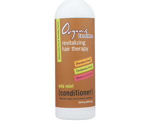 Organic Excellence Wild Mint Conditioner - 16 Oz - RubertOrganics