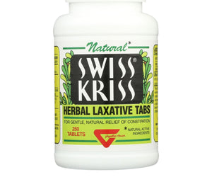 Modern Natural Products Swiss Kriss Herbal Laxative - 250 Tablets - RubertOrganics