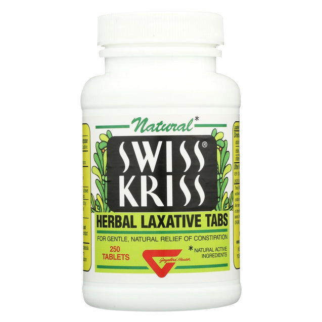 Modern Natural Products Swiss Kriss Herbal Laxative - 250 Tablets - RubertOrganics