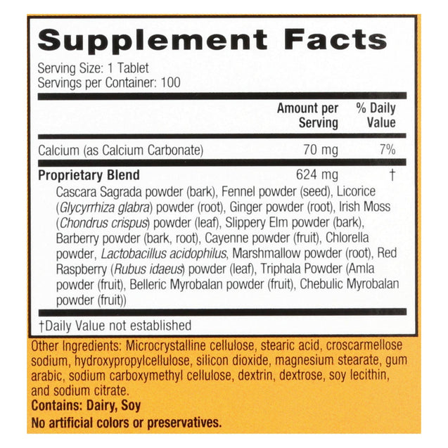 Nature's Secret Super Cleanse - 100 Tablets - RubertOrganics