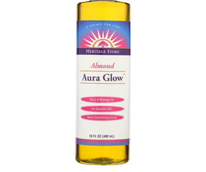Heritage Products Aura Glow Skin Lotion Almond - 16 Fl Oz - RubertOrganics