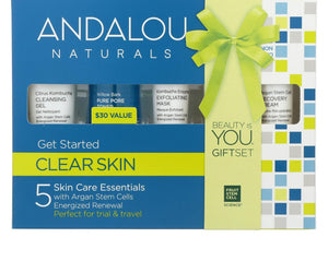 Andalou Naturals Get Started Clarifying 5 Piece Kit - 1 Kit - RubertOrganics
