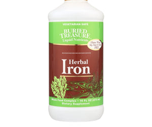 Buried Treasure - Herbal Iron - 16 Oz - RubertOrganics