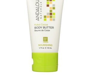 Andalou Naturals Lotion - Kukui Cocoa - Case Of 6 - 1.7 Fl Oz. - RubertOrganics