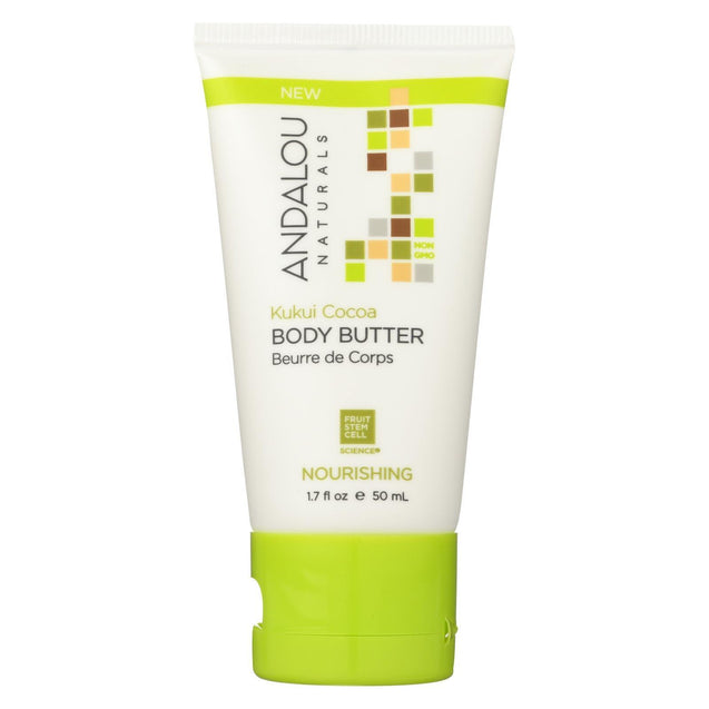 Andalou Naturals Lotion - Kukui Cocoa - Case Of 6 - 1.7 Fl Oz. - RubertOrganics