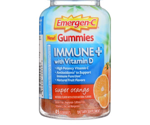 Emergen-c Gummies - Immune - Orange - 45 Count - RubertOrganics
