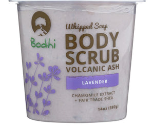 Bodhi - Body Scrub - Lavender - Case Of 1 - 14 Oz. - RubertOrganics