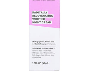 Acure - Whipped Night Cream - Radically Rejuvenating - 1.7 Fl Oz. - RubertOrganics