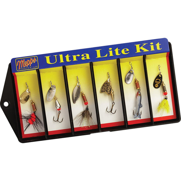 Mepps Ultra Lite Kit -  00 and  0 Lure Assortment - RubertOrganics