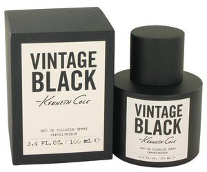 Kenneth Cole Vintage Black by Kenneth Cole Eau De Toilette Spray 3.4 oz for Men - RubertOrganics