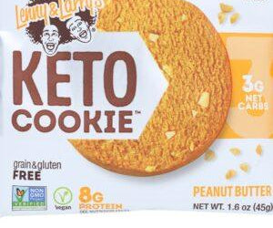 LENNY & LARRY’S: PEANUT BUTTER KETO COOKIE, 1.60 OZ - RubertOrganics