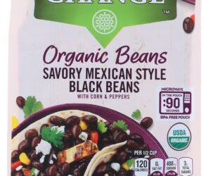 SEEDS OF CHANGE: ORGANIC BEANS SAVORY MEXICAN STYLE BLACK BEANS, 9.20 OZ