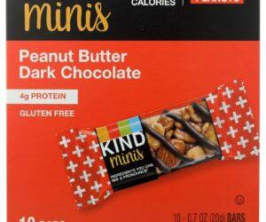 KIND: PEANUT BUTTER DARK CHOCOLATE MINIS, 7 OZ - RubertOrganics