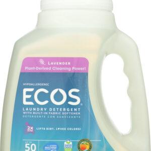 EARTH FRIENDLY: LIQUID LAUNDRY DETERGENT LAVENDER, 50 OZ - RubertOrganics