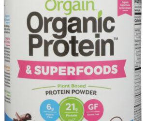 ORGAIN: ORGANIC PROTEIN & SUPERFOODS CREAMY CHOCOLATE FUDGE POWDER, 2.02 LB - RubertOrganics