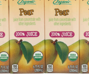 R.W. KNUDSEN: FAMILY 100% ORGANIC PEAR JUICE 4 COUNT, 27 OZ