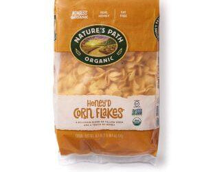 NATURES PATH: HONEY’D CORN FLAKES CEREAL, 26.4 OZ - RubertOrganics
