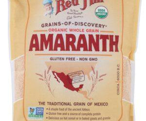 BOB’S RED MILL: ORGANIC WHOLE GRAIN AMARANTH, 24 OZ - RubertOrganics