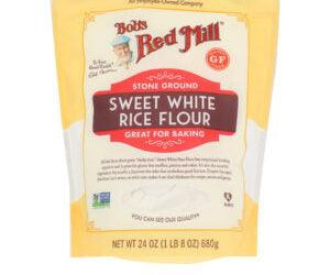 BOB’S RED MILL: SWEET WHITE RICE FLOUR, 24 OZ - RubertOrganics