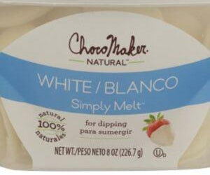 CHOCOMAKER: SIMPLY MELT VANILLA, 8 OZ - RubertOrganics