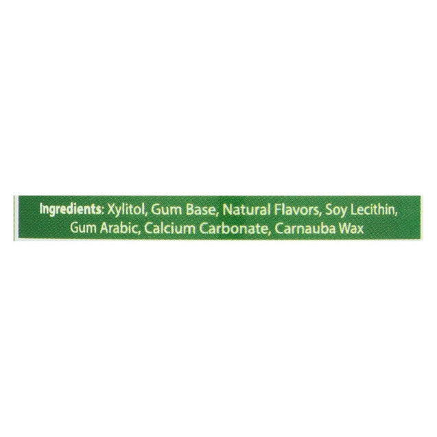 Epic Dental - Xylitol Gum - Spearmint - 50 Count - RubertOrganics