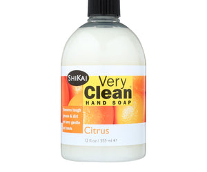 Shikai Products Hand Soap - Very Clean Citrus - 12 Oz
