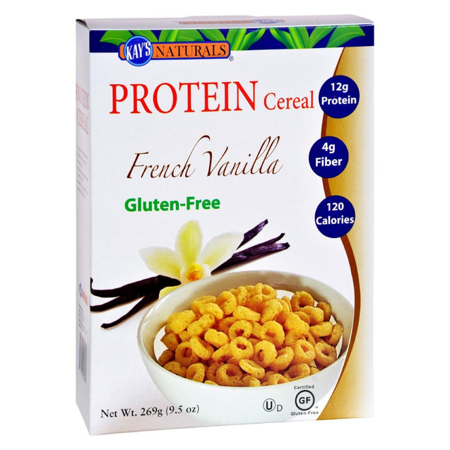 Kay's Naturals Better Balance Protein Cereal French Vanilla - 9.5 Oz - Case Of 6 - RubertOrganics