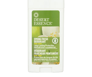 Desert Essence - Deodorant - Spring Fresh - 2.5 Oz - RubertOrganics