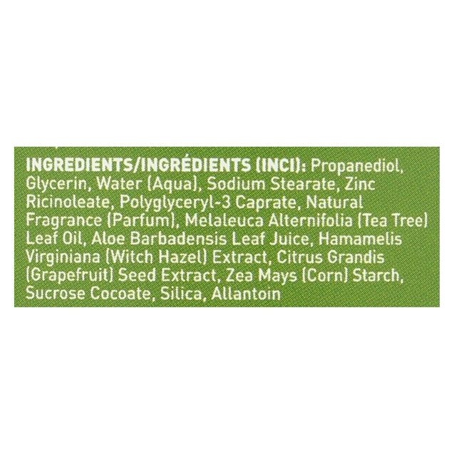 Desert Essence - Deodorant - Spring Fresh - 2.5 Oz - RubertOrganics