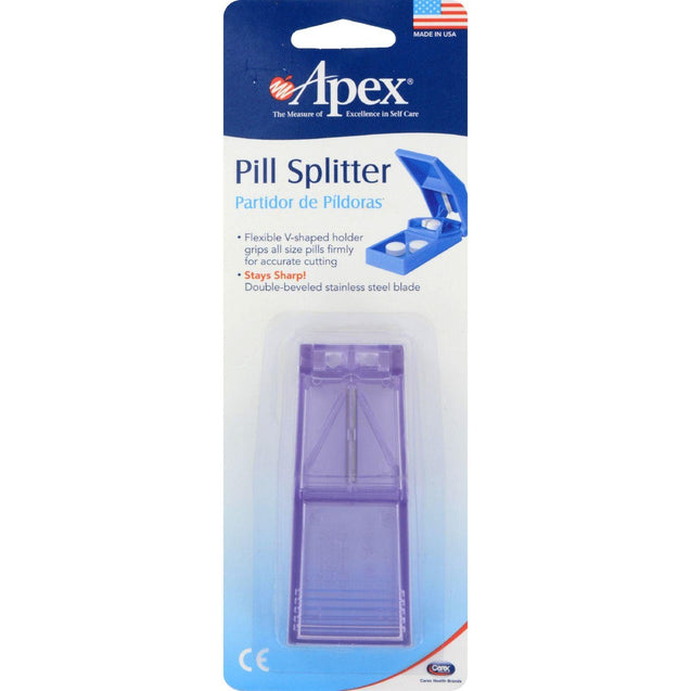 Pill Crusher Pill Splittler - Apex - Large - 1 Count - RubertOrganics