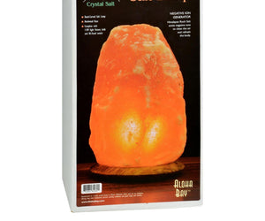 Himalayan Salt Lamp 12 Inch Wood Base - RubertOrganics